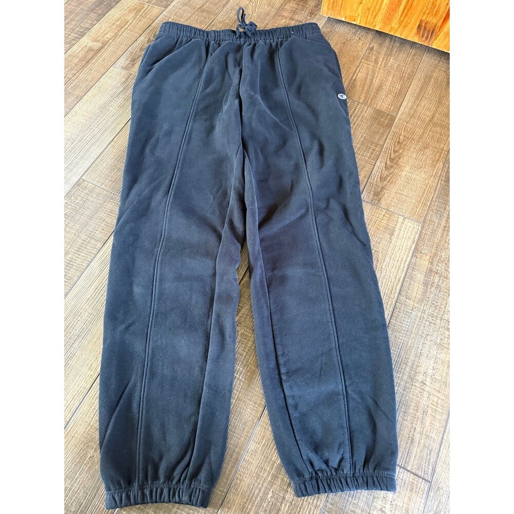 Women’s Champion Powerblend Loose Fit Boyfriend Sweat Pants Sz. Small Black